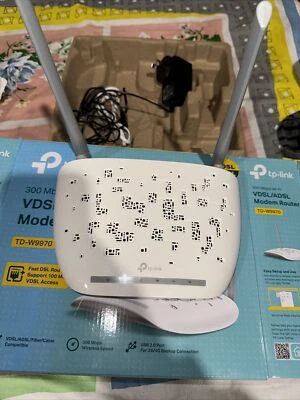 TP-Link TD-W9970 300Mbps Wireless N USB VDSL2 Modem Router - image 1 of 4