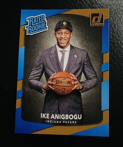 2017-18 Panini Donruss - Rated Rookies Press Proof Purple #176 Ike Anigbogu /199