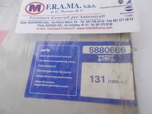 SERIE GUARNIZ.MOTORE SENZA T.C. FIAT 131 - 1300 cc. - 5880666 - ORIGINALE !!! - Imagen 1 de 3
