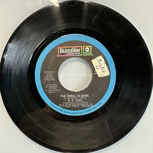 B.b. King You're Mean / The Thrill Is Gone Record 45 RPM Vinyl - Picture 1 of 2