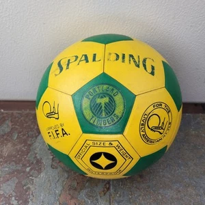 Vintage NASL Portland Timbers Spalding Official Soccer Ball 1970s-80s Defunct - Bild 1 von 11