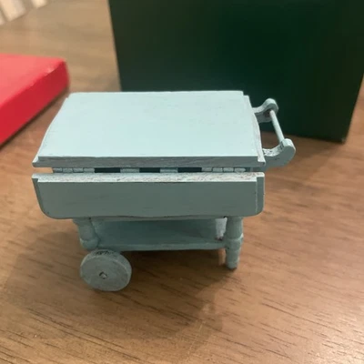 Carrinho de Bebidas Miniatures Casa de Bonecas Vintage Difícil de Encontrar HTF - Imagem 1 de 4