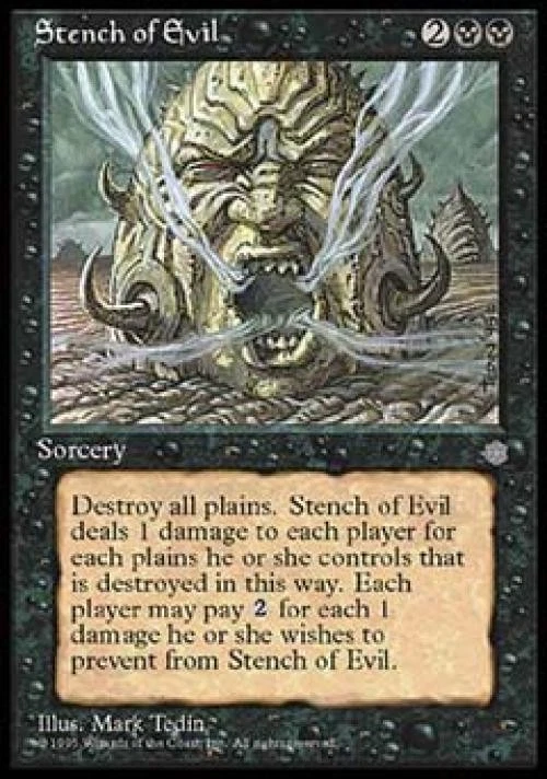 Stench of Evil - Medium Play MTG Ice Age - Image 1 of 1