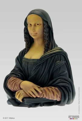 Figura de resina Mona Lisa - La Mona Lisa - Hecha en Francia por ATTAKUS Foto 1 de 4