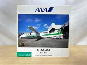 Ana Trading Dhc-8-400 Eco Bon 1/200 Scale Model Airplane Diecast Collectible - Picture 1 of 7