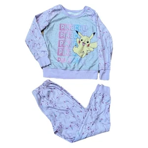 Pokémon Girls Two Piece Pikachu Pajama Set Size 6 / 6X 2PCS - Picture 1 of 6