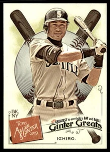2019 Topps Allen & Ginter Ginter Greats #GG-44 Ichiro Seattle Mariners - Picture 1 of 2