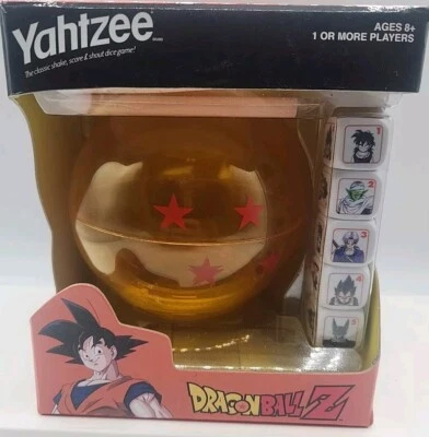 Dragon Ball Z Yahtzee Board Game New Hasbro USAopoly DBZ - Image 1 of 4