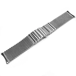 Vollmer 22mm Milanaise Edelstahl Ersatzband mit 2 Federstege - Picture 1 of 2