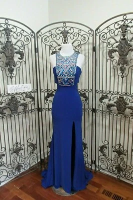 VESTIDO DE GRADUACIÓN FORMAL G1615 RACHEL ALLAN 3516 REAL TALLA 4 $279 Foto 1 de 4