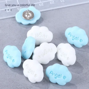 30Pcs Creative Thumb Tacks DIY Blackboard Push Pins Office School Supplies - Picture 1 of 14