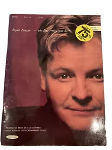 Bryan Duncan The Last Time I Was Here Songbook Piano Guitar Vocal 1998 - Picture 1 of 7