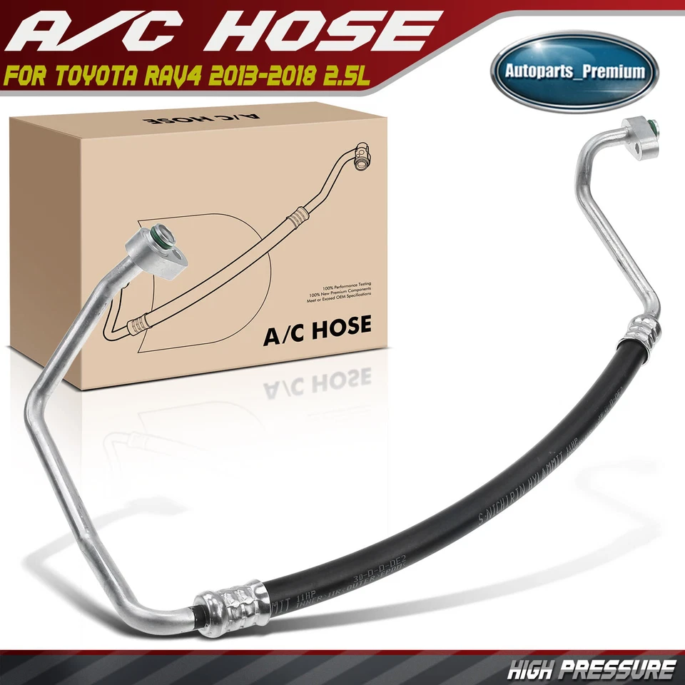 A/C 制冷剂软管放电线适用于丰田 RAV4 13-18 汽油高压 — 第 1/4 张图片