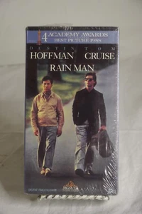 Rain Man (VHS) 1988 Tom Cruise New Sealed MGM/UA Dustin Hoffman VCR tape - Picture 1 of 4