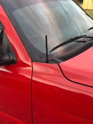 Mástil de antena espiral corta de 7" radio AM/FM para Chevrolet Silverado 1999-2005 Foto 1 de 4