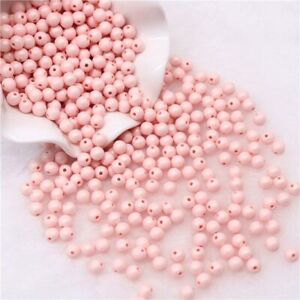 Imitation Pearl Beads Round Hole Garment Beads Handmade Craft Accessories 10gram
