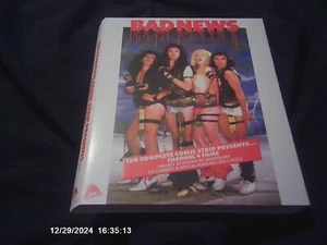 Bad News The Complete Comic Strip Presents Blu-ray SLIPCOVER ONLY No Disc (READ) - Foto 1 di 1