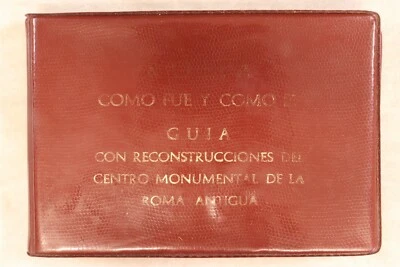 Roma como fue y como es. Guía con transparencias. Rome as it was and as it is. - Imagen 1 de 4