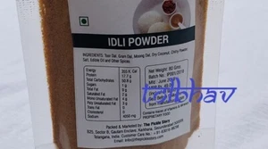 100 % Auhentic Chutney Masala From Southern India Idli / Idly Podi , Powder - Picture 1 of 3