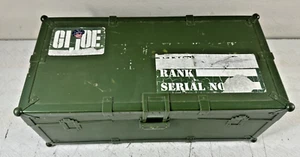 GI JOE 1997 Footlocker Storage Box Rope Handles For 12" Figures No Tray - Picture 1 of 8
