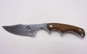 Elk Ridge Knife Hunting ER- 534 Brown Wood Full Tang Fixed Blade - Picture 1 of 9