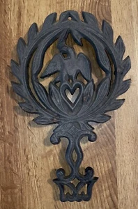 Vintage Cast Iron Footed Trivet - Picture 1 of 6