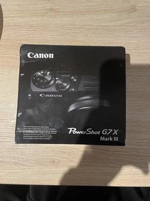 Canon PowerShot G7 X Mark III 20.1MP Compact Camera - Black - Brand New ✅ - Image 1 of 4