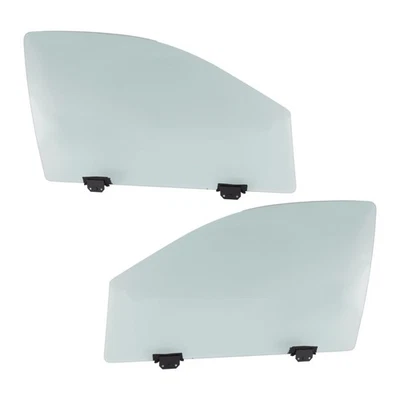 For Dodge Durango 2007-2009 Door Glass Driver And Passenger Side | Pair | Front - Imagem 1 de 4