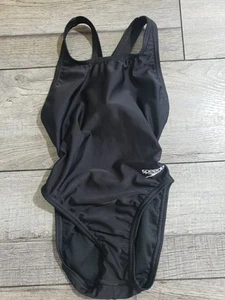 Speedo Girls Swimsuit One Piece Prolt Super Pro Solid Sz 22 - Picture 1 of 6