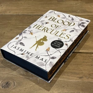 Blood of Hercules - Jasmine Mas SIGNED Waterstones Special Edition Sprayed Edges - Picture 1 of 17