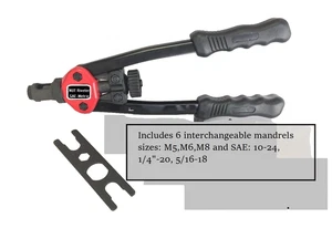 Flash Sale!! 13" Hand Riveter Rivet Gun Kit Thread Setter   - Bild 1 von 2