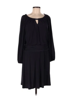 Suzi Chin for Maggy Boutique Women Black Casual Dress 6 - Image 1 of 2