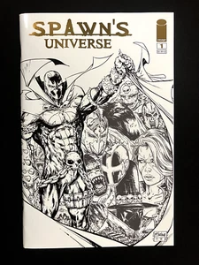 Spawn's Universe #1 Gold Foil Sketch Variant Image Comics Jun 2021 - Foto 1 di 7