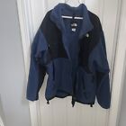 The North Face Denali Fleece Jacket Xl Men Blue Full Zip Vented Zip Pockets A193