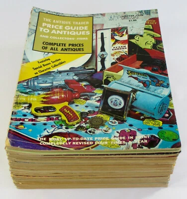 Lote x16 Vintage Años 70 ANTIGUO GUÍA DE PRECIOS COMERCIANTE Revistas Juguetes Art Deco Vidrio Foto 1 de 4