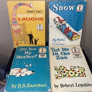 DR SEUSS BOOKS LOT OF 10 - HOP AND POP, Cat In The Hat, One Fish, And More - Foto 1 di 5