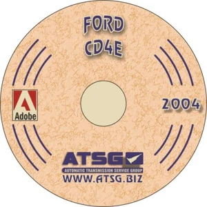 Fits Ford Mercury CD4E Transmission ATSG Rebuild Instruction Tech Manual - Bild 1 von 1