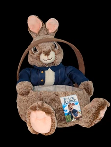Dan Dee Peter Rabbit Easter Basket Plush Brown Bunny Stuffed Animal 12.5" 2025 - Picture 1 of 24