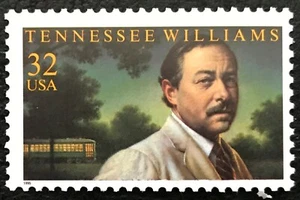 1995 Scott #3002 32¢ - TENNESSEE WILLIAMS - WRITER - Single Stamp - Mint NH - Picture 1 of 1