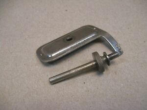 Vtg White Rotary Sewing Machine Parts Spool Pin & Guide Plate