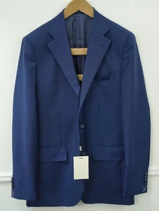 Blazer La Spalla Azul Vitale Barberis Para Hombre Talla 98 EU50L UK/US40L - Imagen 1 de 8
