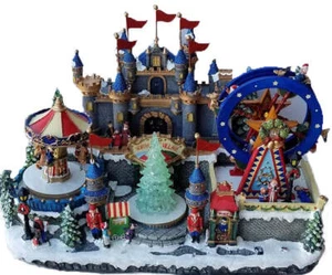 Resin North Pole Village - Picture 1 of 2