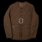Zara Combined Quilted Jacket 'Brown' Unisex 6318/402 - US Men Size Small