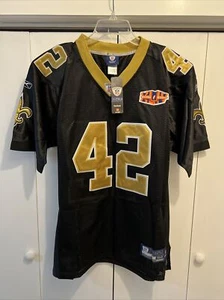 NWT Reebok NFL New Orleans Saints DARREN SHARPER #42 SUPER BOWL, Sz 52 STITCHED - Picture 1 of 10