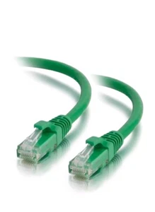 C2G-Cat5e Cavo Ethernet senza strappi 100 piedi verde  - Foto 1 di 3