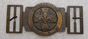 BOUCLE DE CEINTURON SCOUT D'EUROPE - Photo 1/2