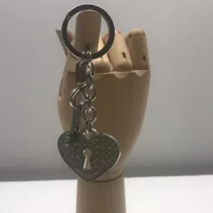 🐼💦 Coach 🐼💦 Herz Schlüssel Silber Schlüsselanhänger Taschenanhänger 🐼 D104 - Bild 1 von 8
