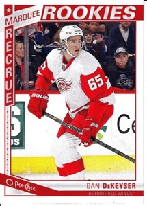 2013-14 DAN DEKEYSER O-PEE-CHEE ROOKIE