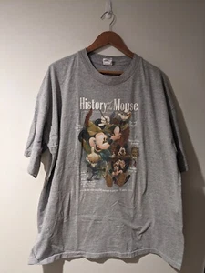Vintage 90s History of the Mickey Mouse Disney Store Exclusive 3X-Large T-Shirt - Picture 1 of 4