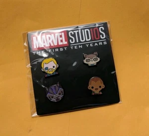 NUOVO Disney Marvel movie Studios emoji Il primo dieci anni set di spille #4 Disneyana - Foto 1 di 1